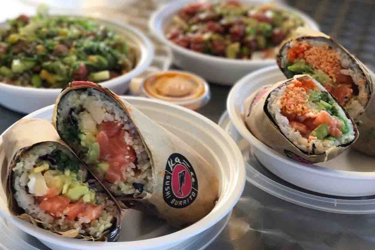 New Kazu Sushi Burrito